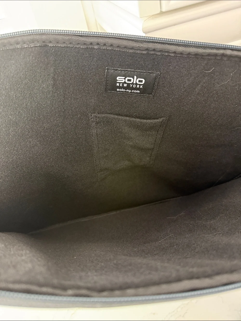 Adbry Gray Laptop Sleeve by Solo New York - Padded Laptop Bag Never Used